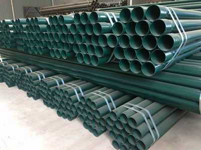 熱浸塑鋼管施工