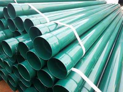 電纜熱浸塑涂塑鋼管